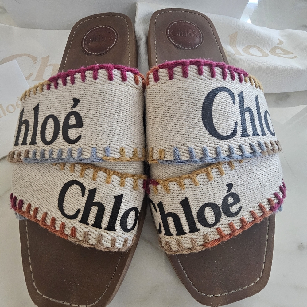 Chloe Woody Slides - Picture 14 of 16